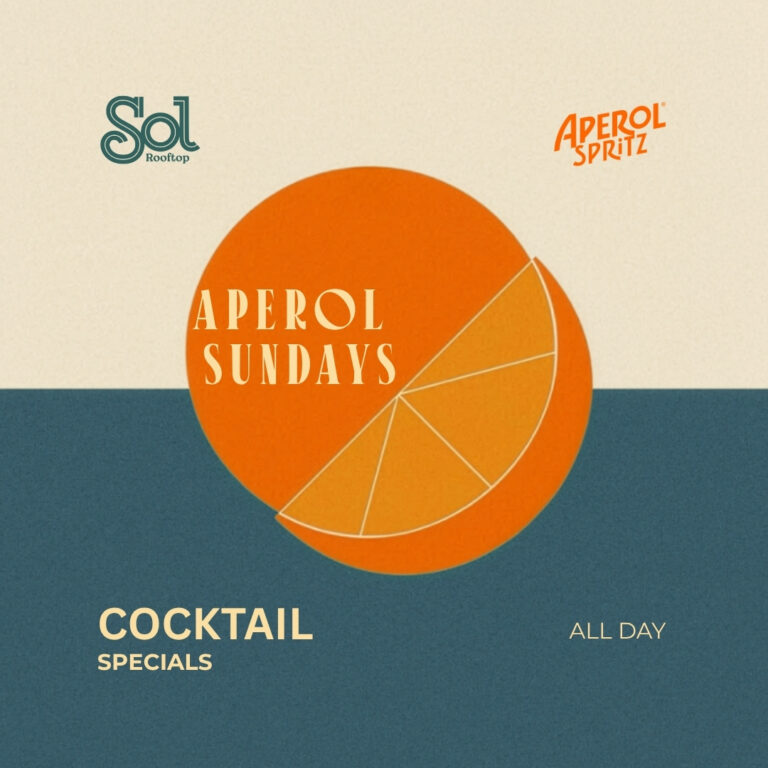 aperol sundays sol rooftop bali poolside cocktail specials