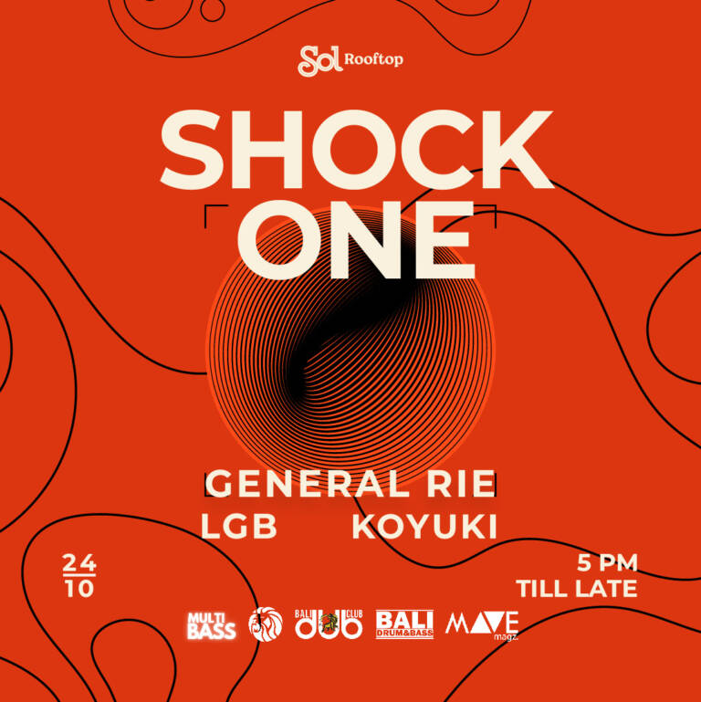 Shock One at Sol Rooftop Bali, 24 October 2026. Drum & bass in Pererenan. View event details and tickets.